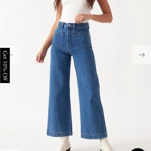 Rolla’s Sailor Jeans in Ashley Blue